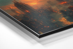 Solar Metropolis Sunset