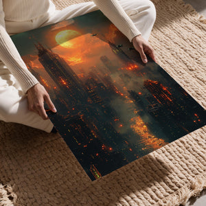 Solar Metropolis Sunset