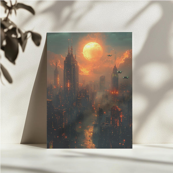 Solar Metropolis Sunset