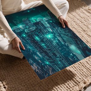 Neon Futuristic Metropolis