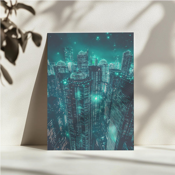 Neon Futuristic Metropolis