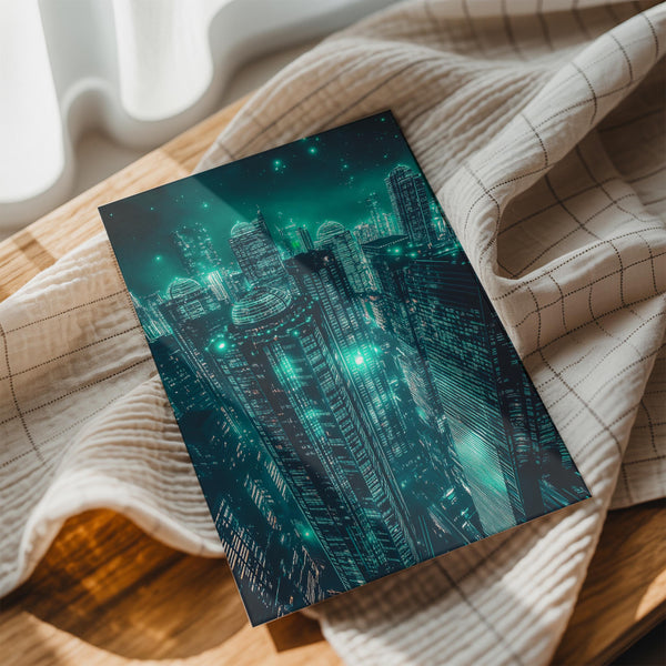 Neon Futuristic Metropolis