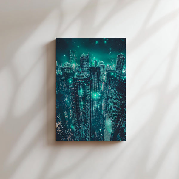 Neon Futuristic Metropolis