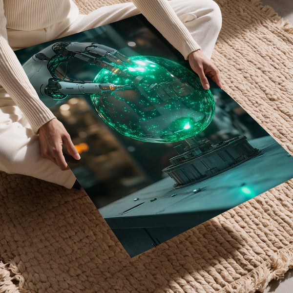 Robotic Hand with Globe