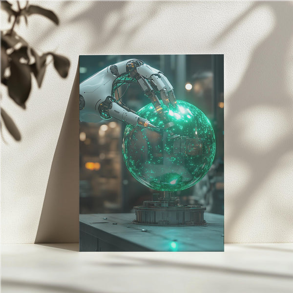 Robotic Hand with Globe