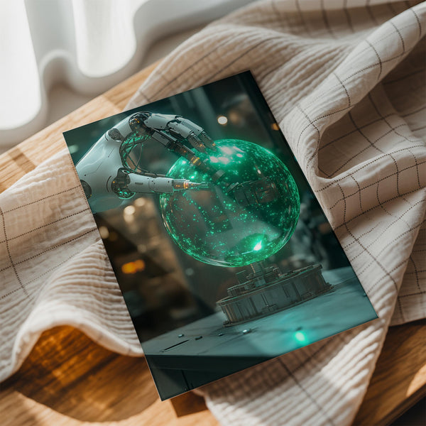 Robotic Hand with Globe