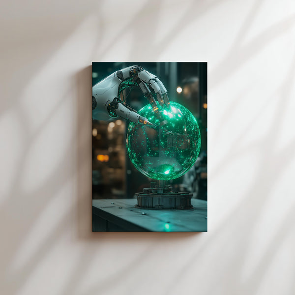 Robotic Hand with Globe