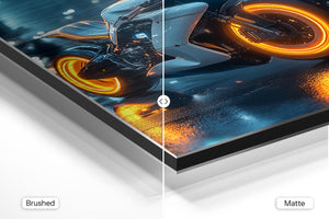 Neon Hypercycle at Night