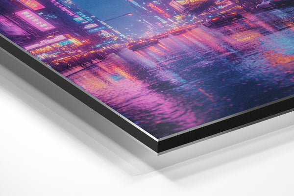 Cyberpunk Rainy City