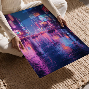 Cyberpunk Rainy City