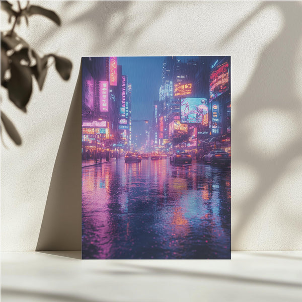 Cyberpunk Rainy City