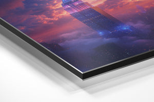 Skyscraper in Clouds