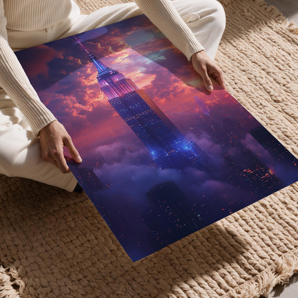 Skyscraper in Clouds