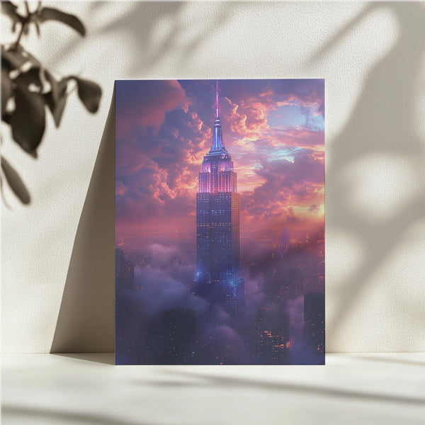 Skyscraper in Clouds