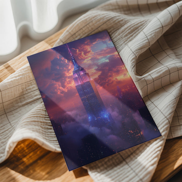 Skyscraper in Clouds