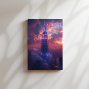 Skyscraper in Clouds