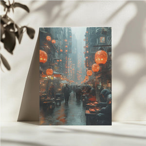 Lantern-Lit Street