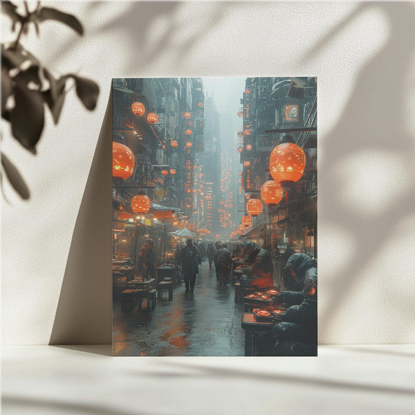 Lantern-Lit Street