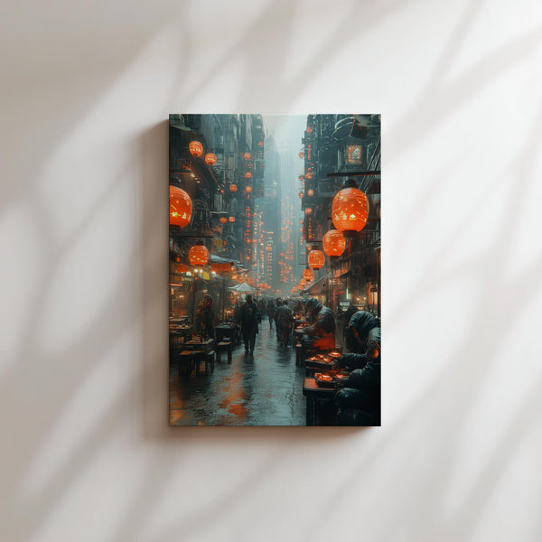 Lantern-Lit Street