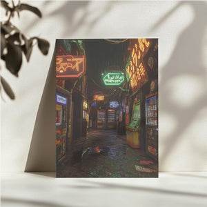 Neon Vending Alley