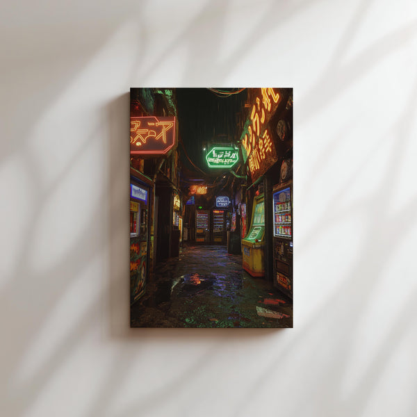 Neon Vending Alley
