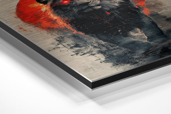 Lion with Solar Flare