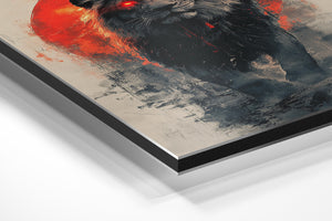 Lion with Solar Flare