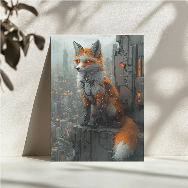 Cyber Fox in City