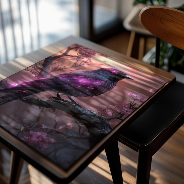 Cyber Cherry Blossom Bird