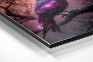 Cyber Cherry Blossom Bird