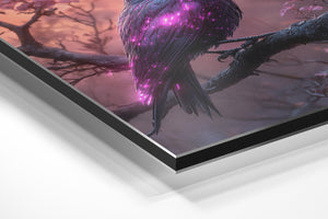 Cyber Cherry Blossom Bird