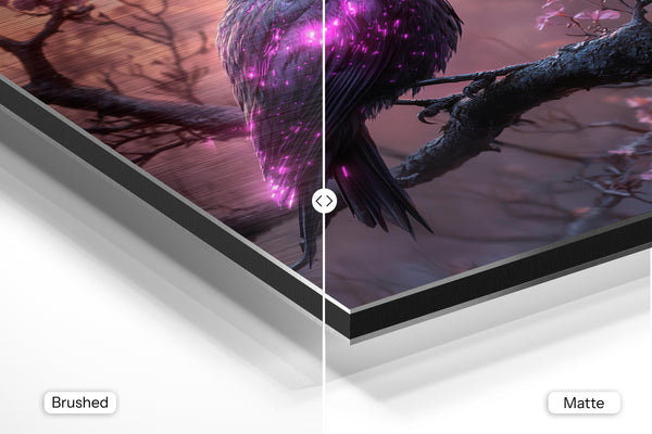 Cyber Cherry Blossom Bird