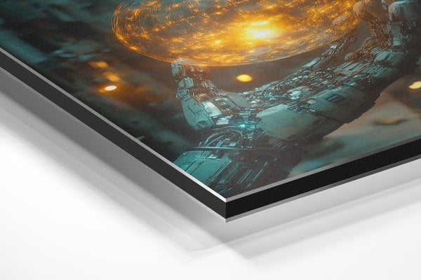 Robotic Hand and Energy Orb