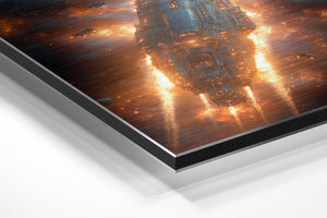 Burning Star Cruiser