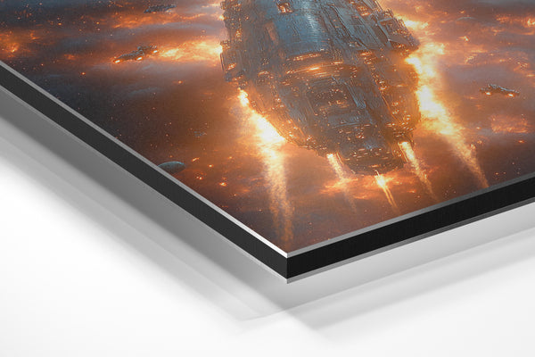 Burning Star Cruiser