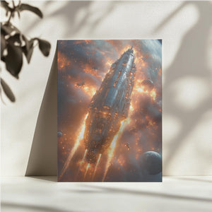 Burning Star Cruiser