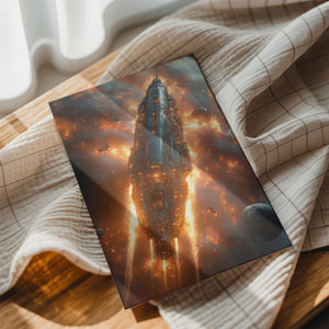 Burning Star Cruiser