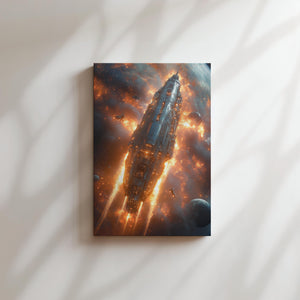 Burning Star Cruiser